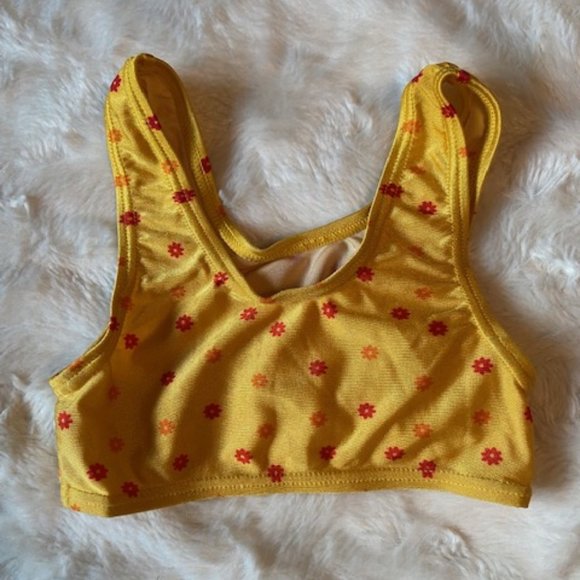 2/$25 Aqua Plus Yellow-Gold swim suit Girls Size 24 MTHS - Picture 5 of 9